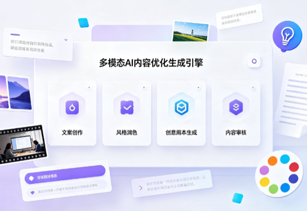 巴林左旗AI智能内容优化创新 多模态生成技术丰富数字内容创作生态